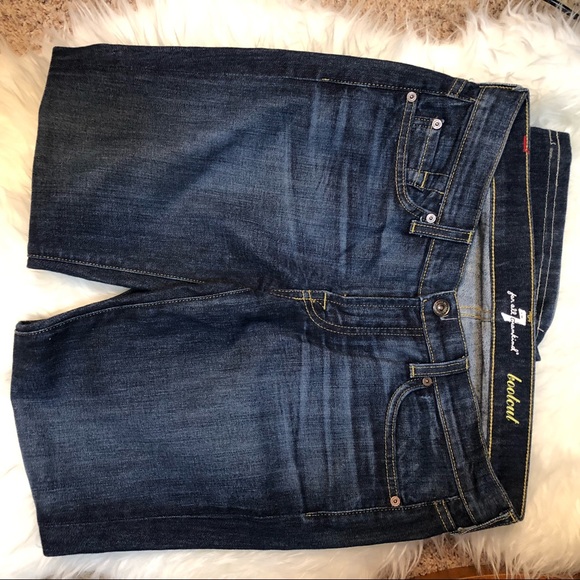 7 For All Mankind Bootcut Jeans Sz 29 - Picture 3 of 7